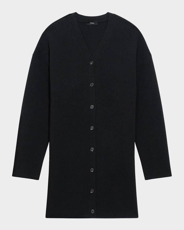 Wool-Cashmere Cardigan Dress Product Image