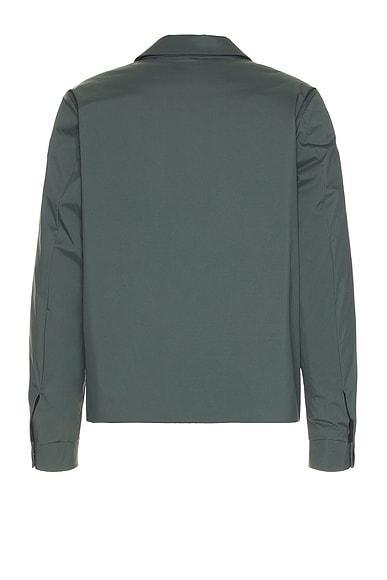 MONCLER Gray Tortisse Jacket In Kombu Green Product Image