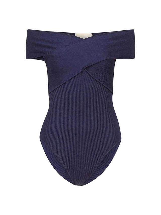 Womens Off-the-Shoulder Bodysuit Product Image