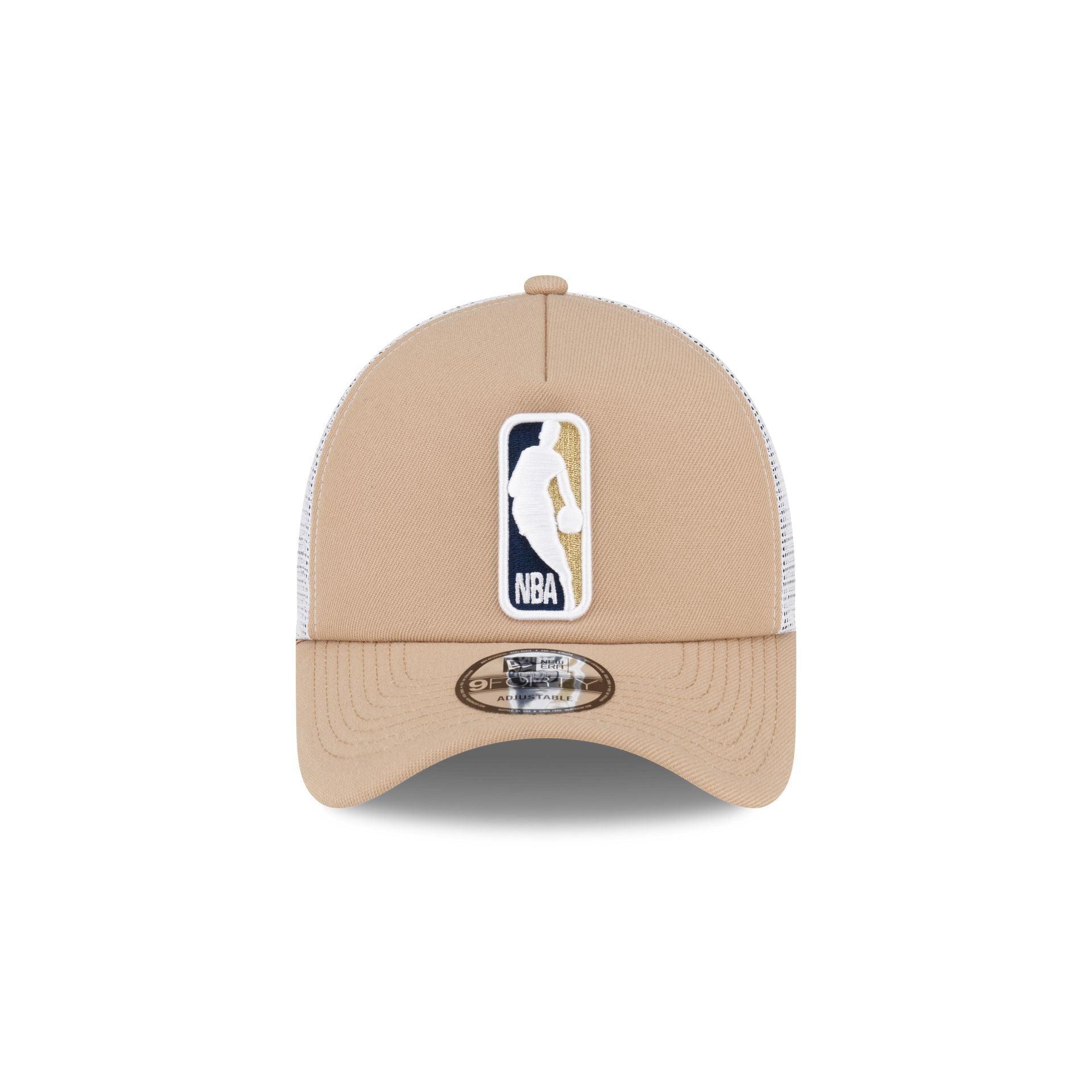 New Orleans Pelicans Logoman 9FORTY A-Frame Snapback Hat Male Product Image