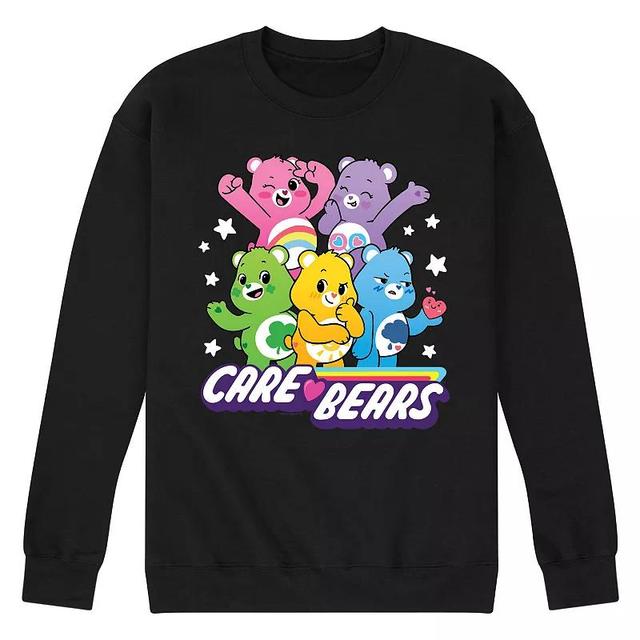 Mens Care Bears Unlock The Magic Group Fleece Sweatshirt Product Image