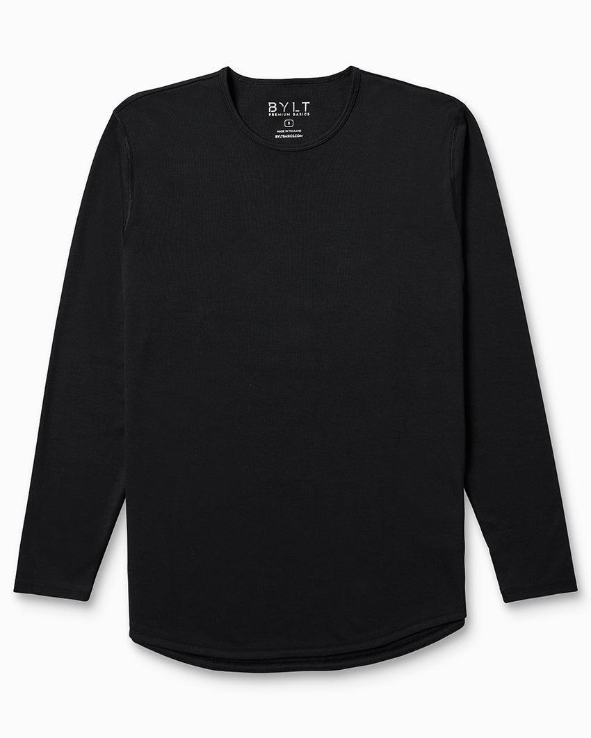 Cotton Long Sleeve Drop-Cut Product Image