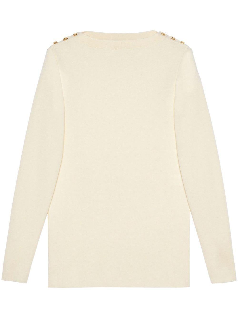 Pullover Aus Kaschmir In Neutrals Product Image