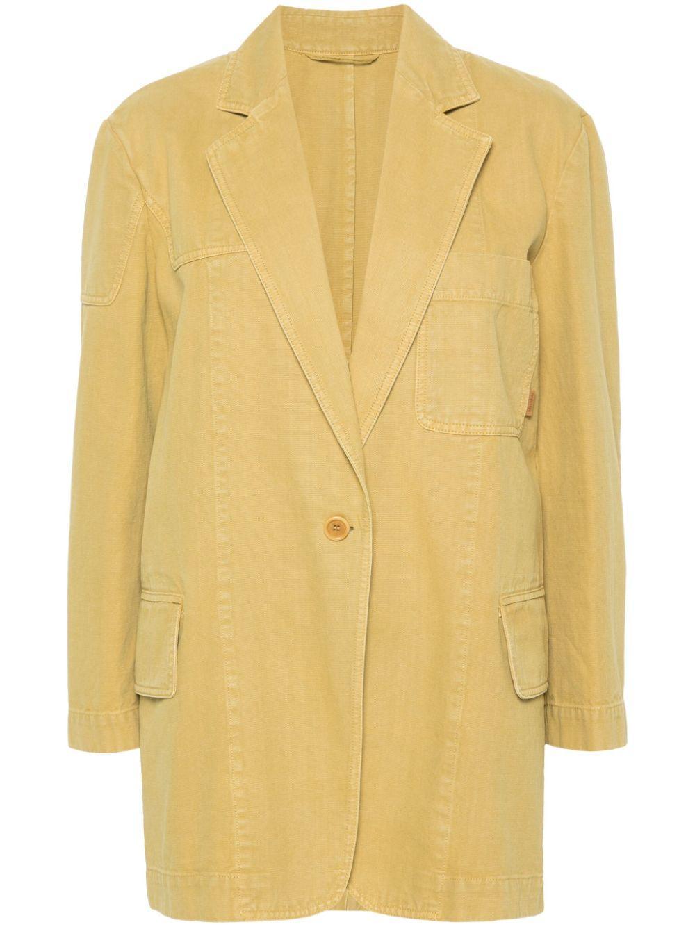 MAX MARA Jackets In Yellow Product Image