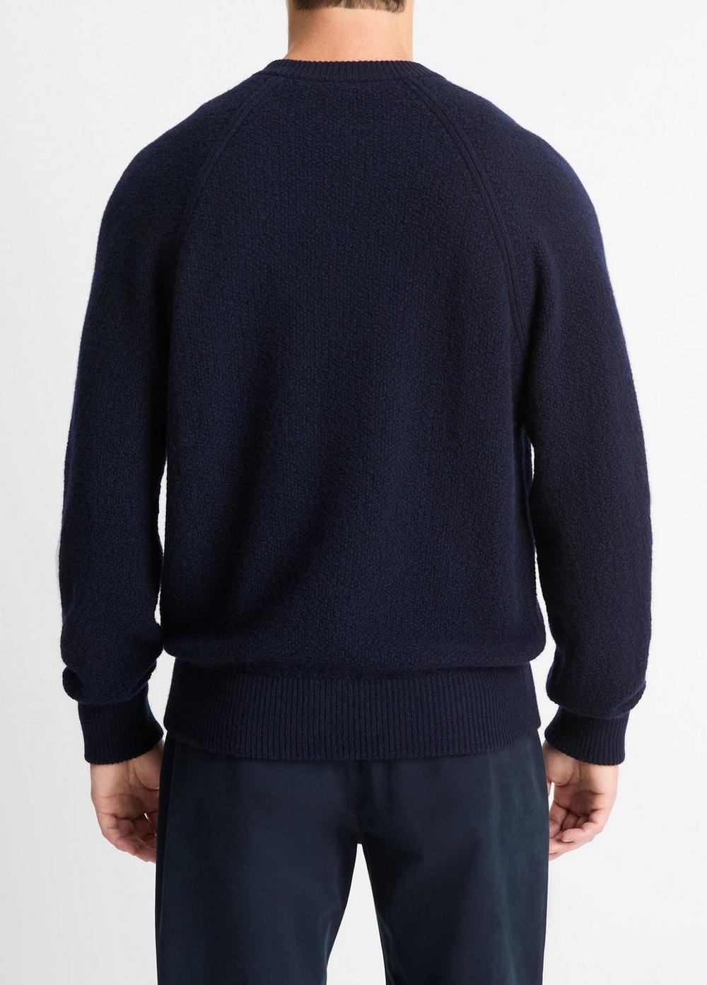 Micro-Bouclé Wool-Cashmere Sweater Product Image