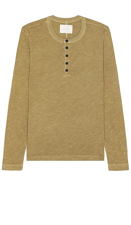 Mens Classic Henley Shirt Product Image