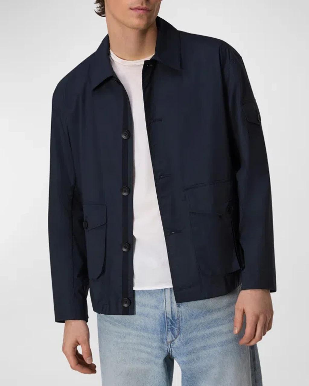 RAG & BONE Men's Cade Cotton Poplin Jacket In Salute Product Image