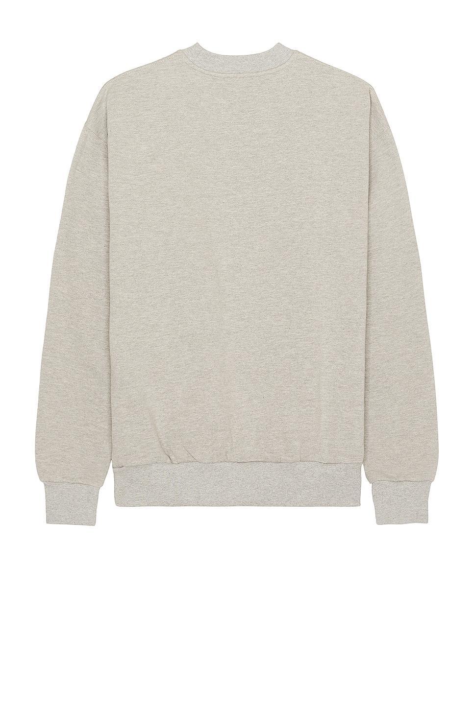 Mister Green USMG Mock Crewneck in Light Grey Product Image