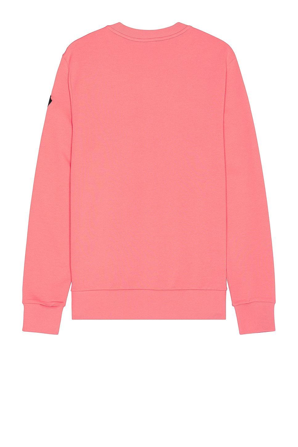 Moncler Logo Sweater in Desert Rose - Pink. Size L (also in M, XL/1X). Product Image