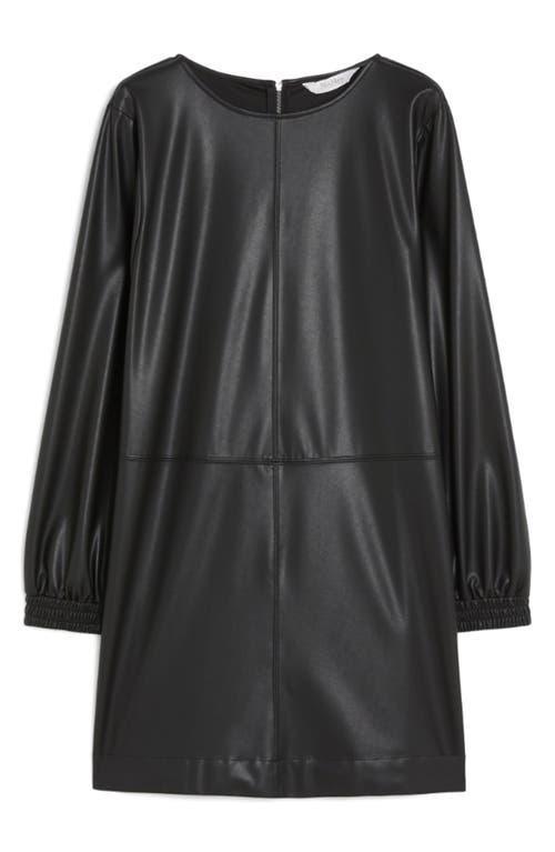 MAX MARA Coated Jersey Dress In Black Product Image