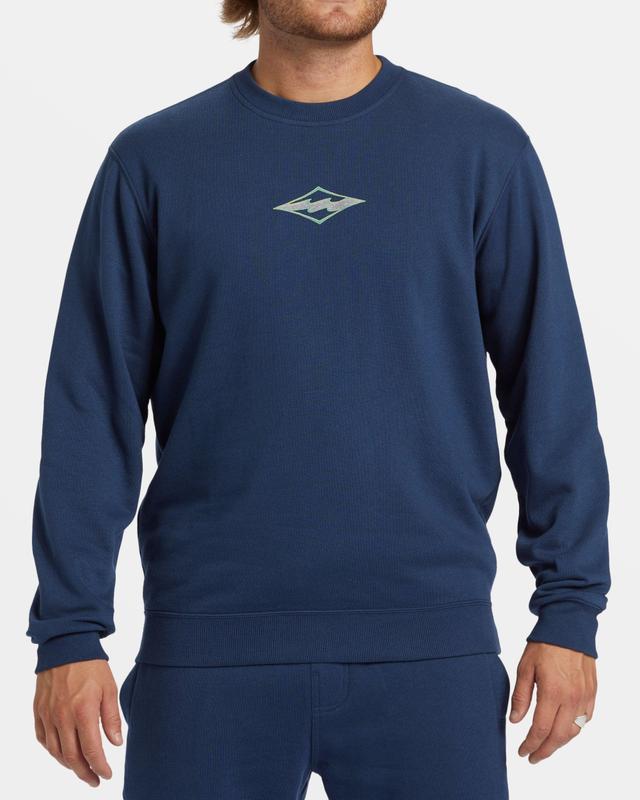 Shorebird Crew Sweatshirt - Dark Blue Male Product Image