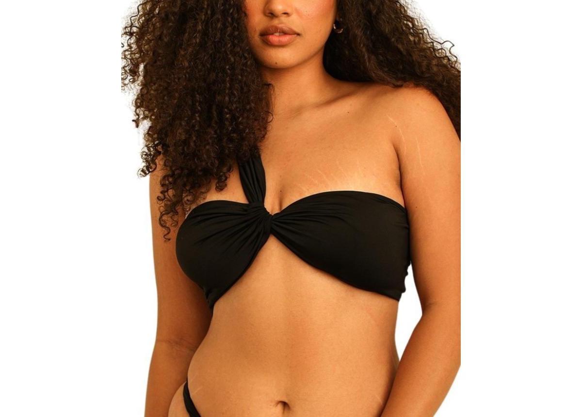 Dippin' Daisy's Women's Frankie Asymmetrical Bandeau Bikini Top Product Image