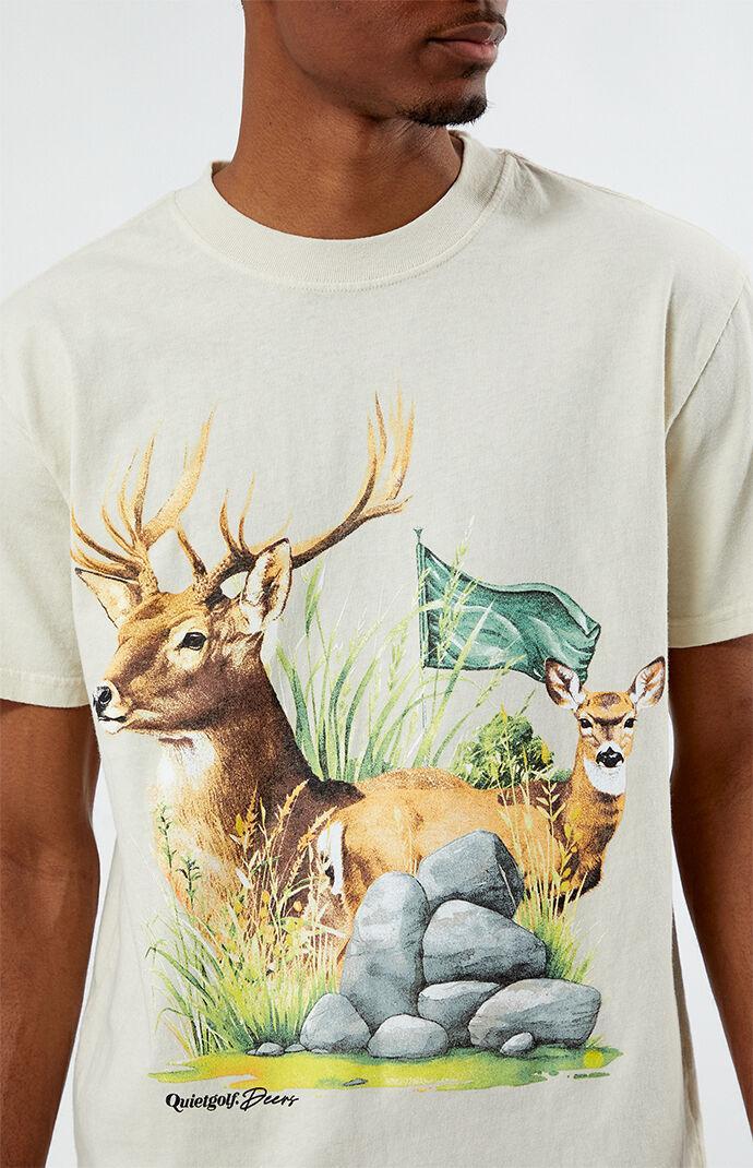 QUIET GOLF Mens Wildlife T-Shirt Product Image