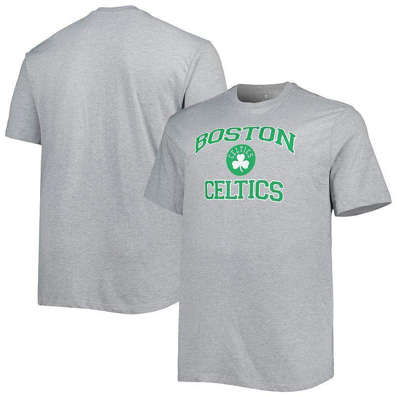 Mens Black Boston Celtics Big & Tall Heart & Soul T-Shirt Product Image