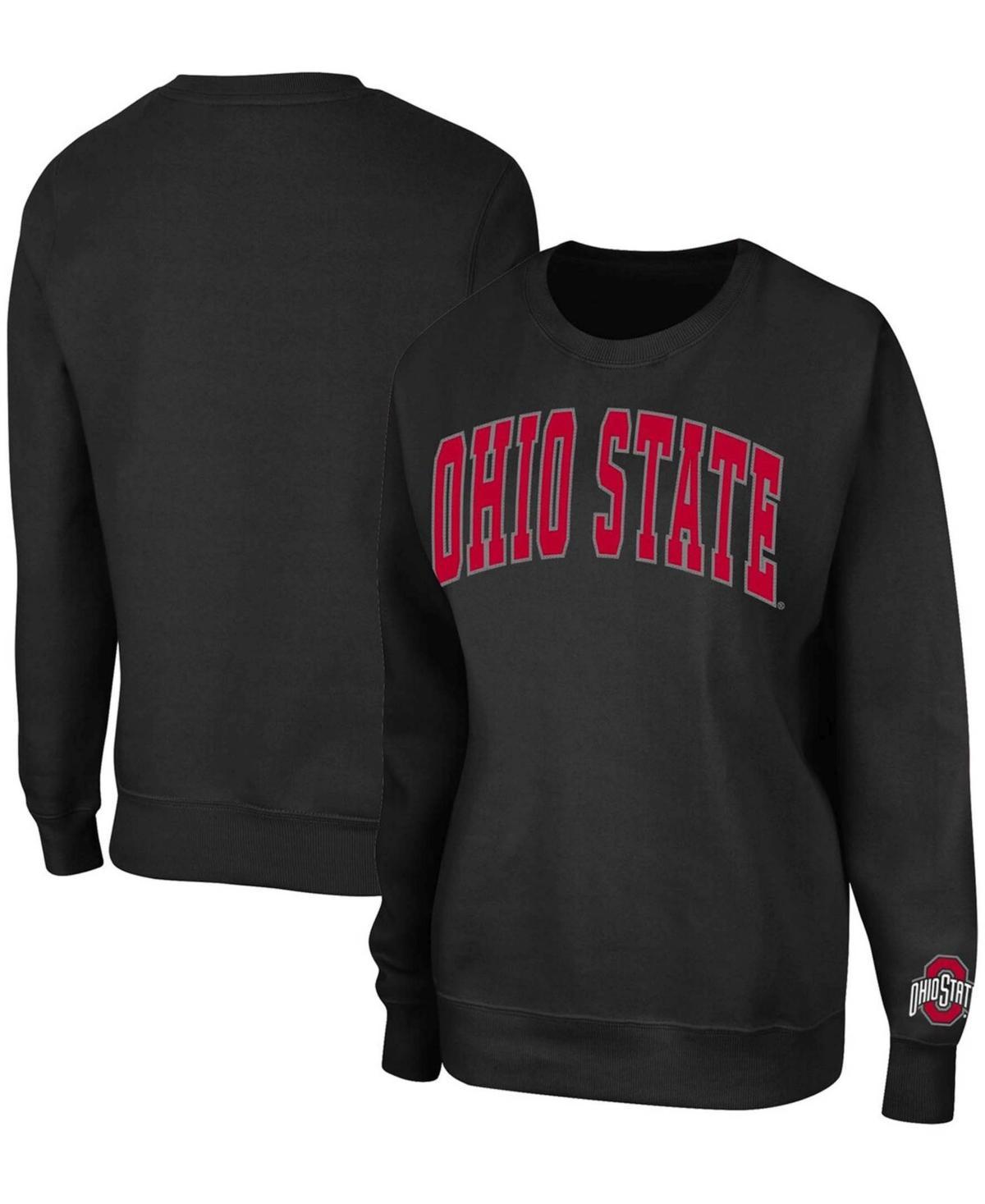 Womens Colosseum Ohio State Buckeyes Campanile Pullover Sweatshirt Product Image