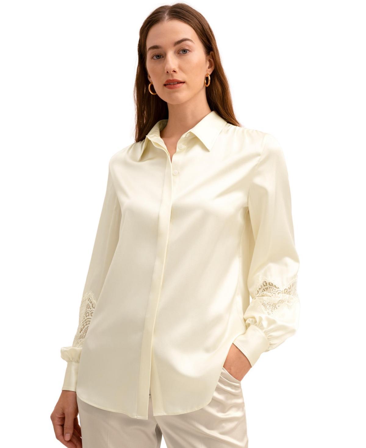 The Armeria Lace Blouse for Women Product Image