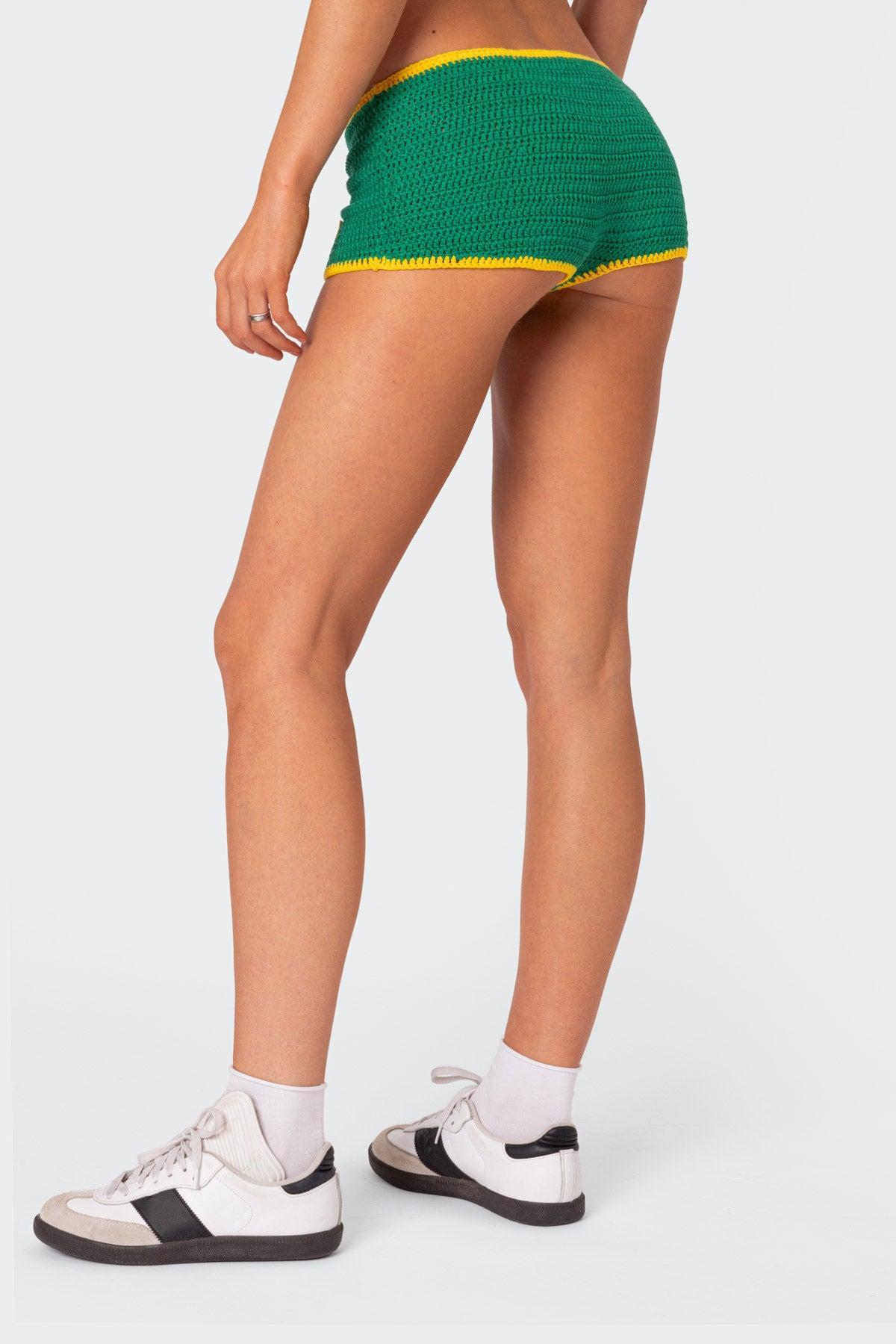 Brasil Crochet Shorts Product Image