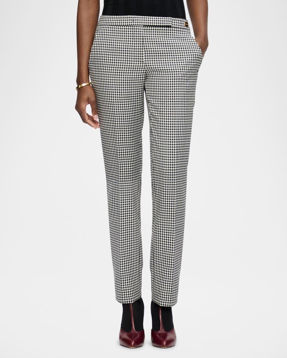 Teddy Check-Print Virgin Wool Pants product image