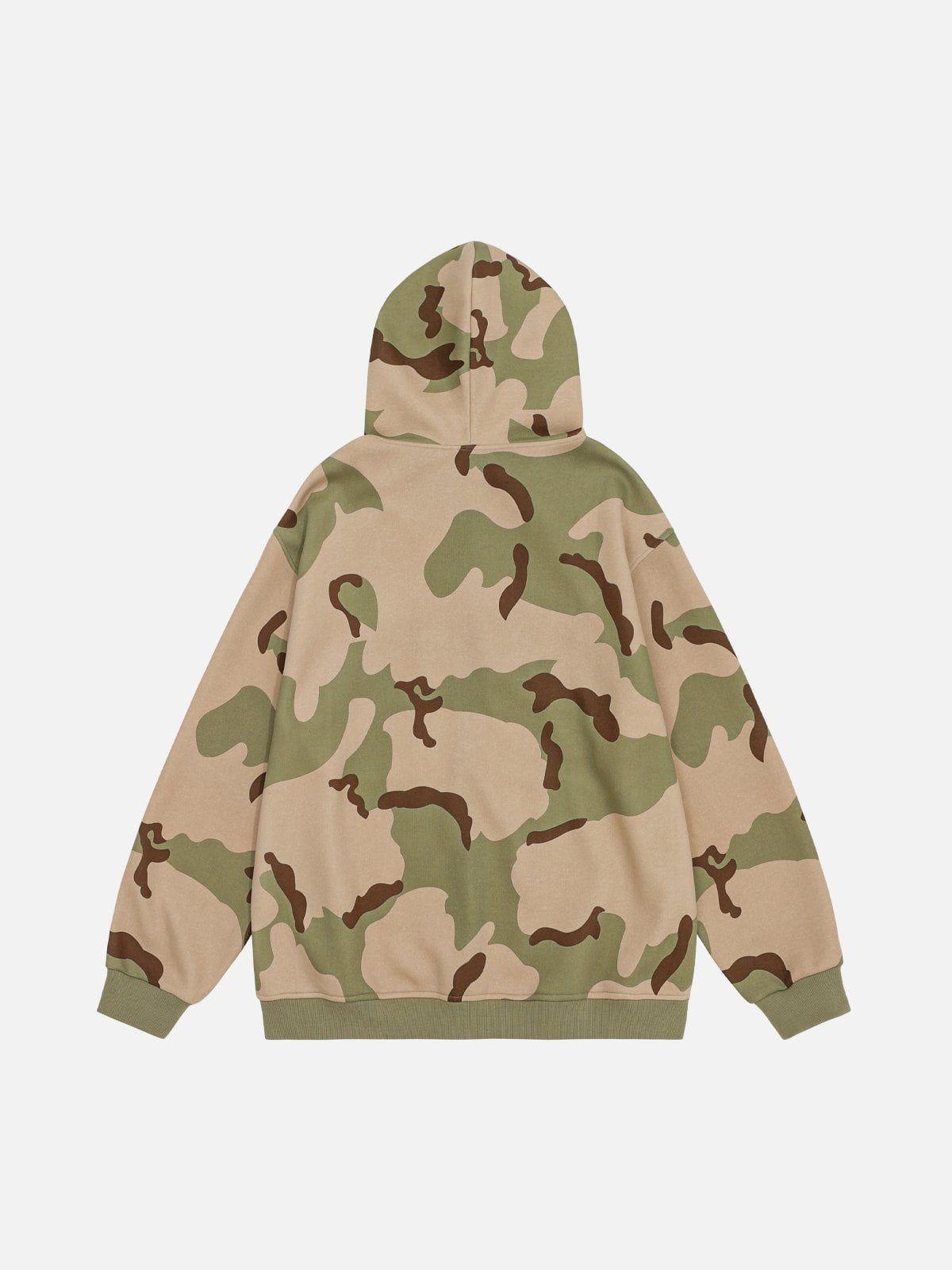 [Pre-Order] Aelfric Eden Camouflage Zip Up Hoodie Product Image