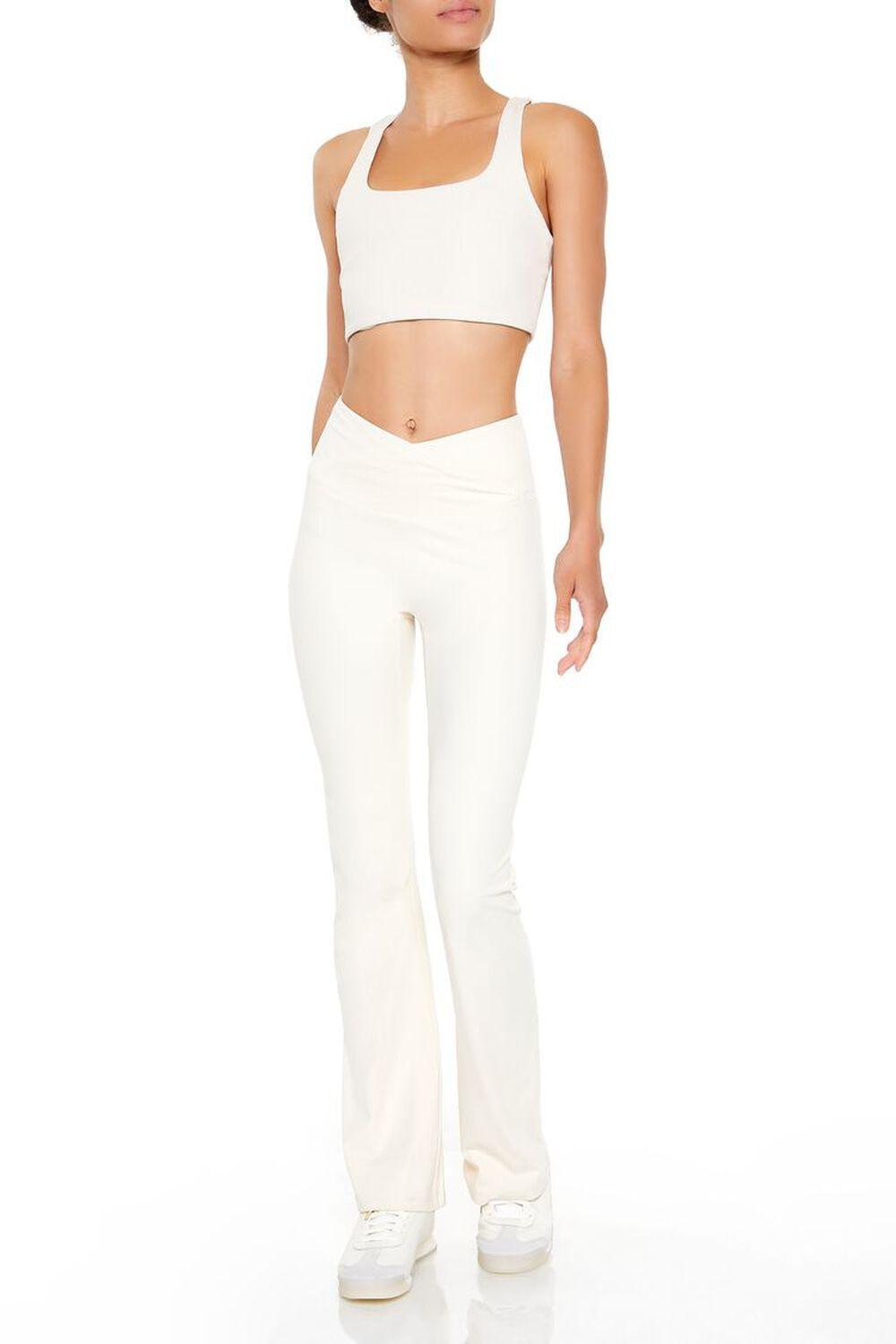 Active Uplift Scrunch Flare Leggings | Forever 21 Product Image