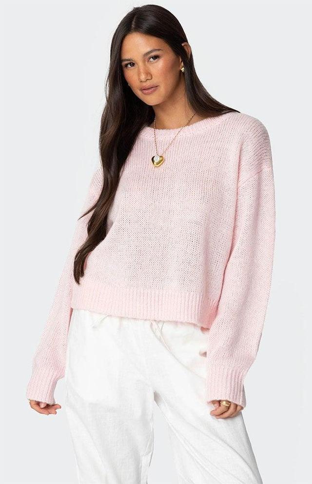 Edikted Womens Kyrah Oversized Knit Sweater Product Image