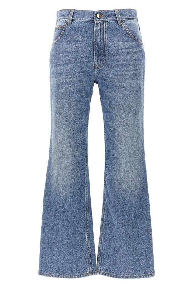 CHLOÉ Flared Denim In Blue Product Image