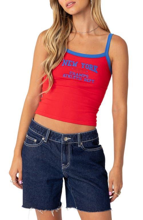 Womens New York tank top Product Image