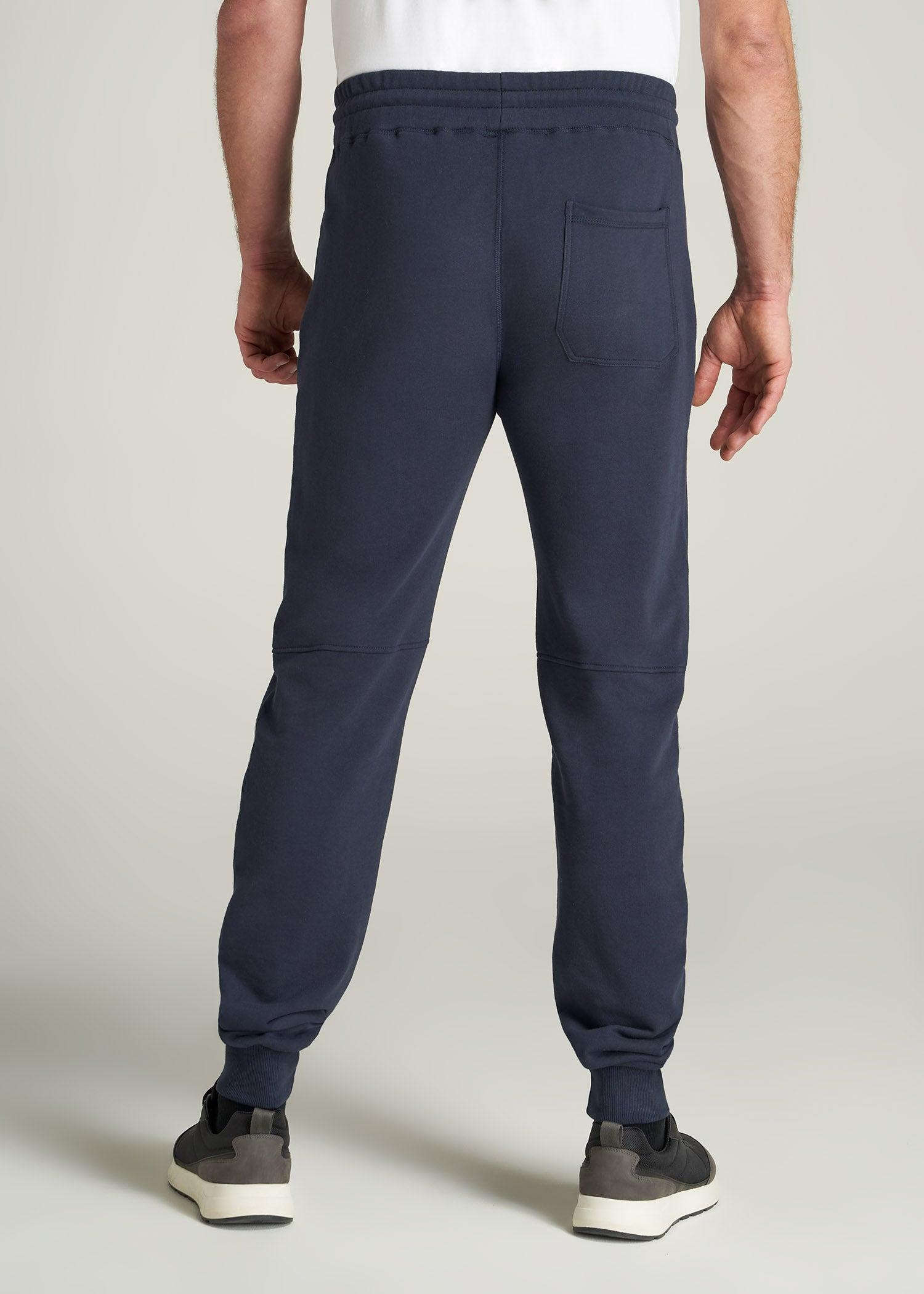 Wearever French Terry Men's Tall Joggers in Navy Male Product Image