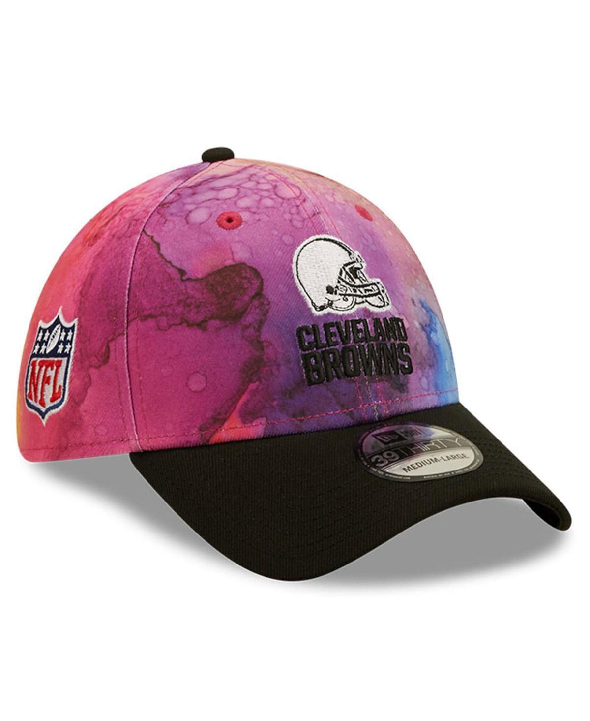 Mens New Era Pink Cleveland Browns 2022 Nfl Crucial Catch 39THIRTY Flex Hat - Pink Product Image