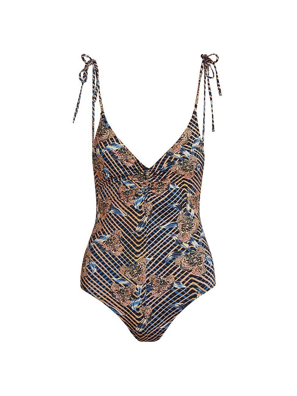 Womens Dali Printed One-Piece Swimsuit Product Image