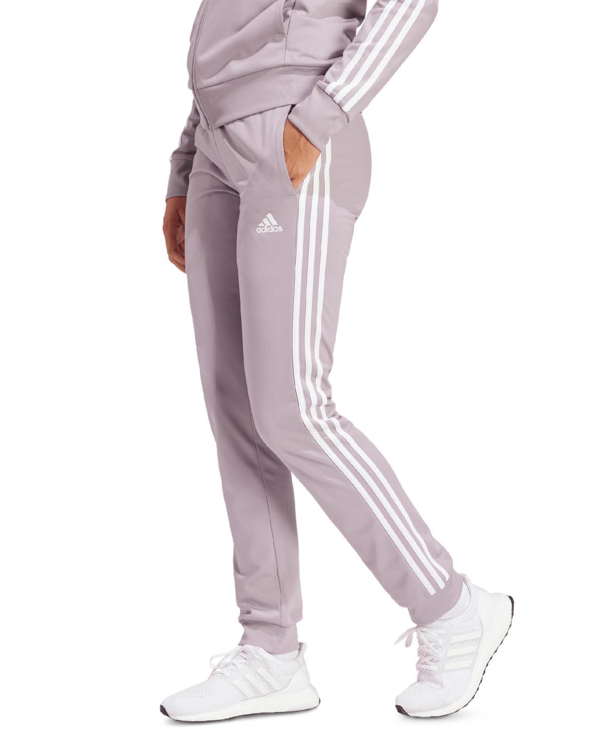 adidas Womens Essentials Warm-Up Slim Tapered 3-Stripes Track Pants, Xs-4X Product Image