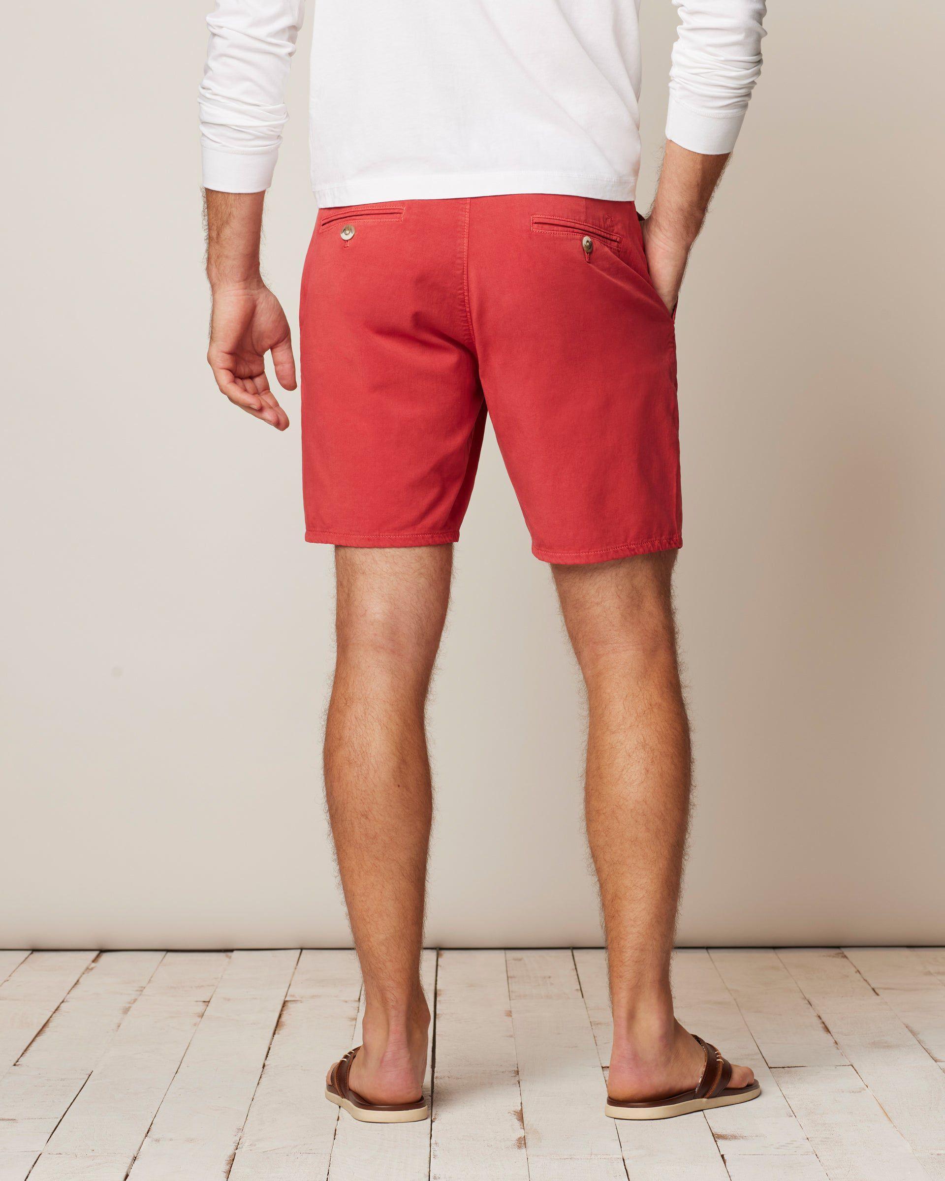 johnnie-O Nassau Cotton Blend Shorts Product Image