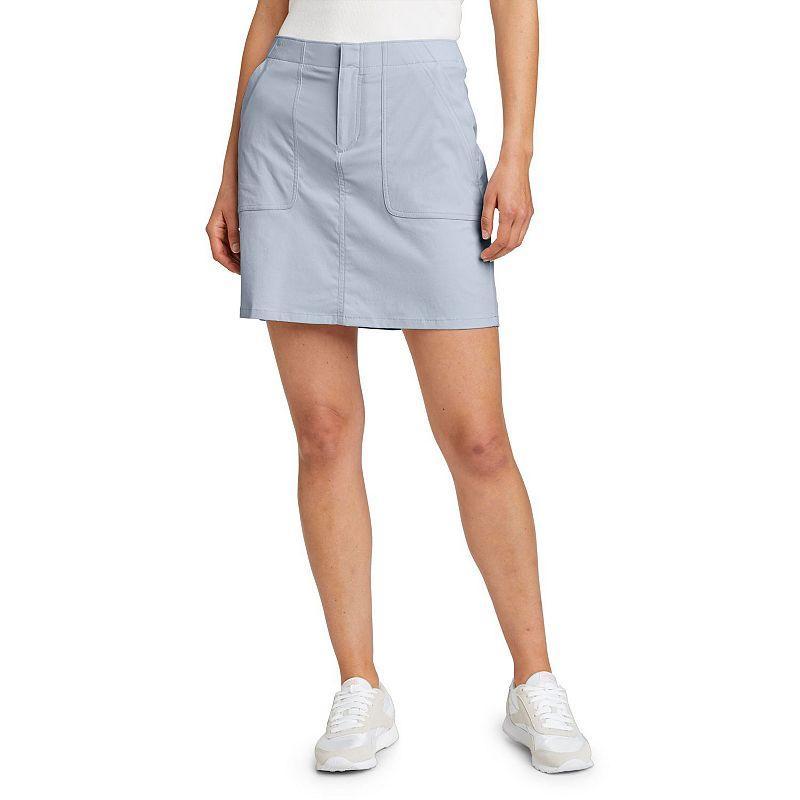 Womens Eddie Bauer Horizon High-Rise Skort Blue Grey Product Image