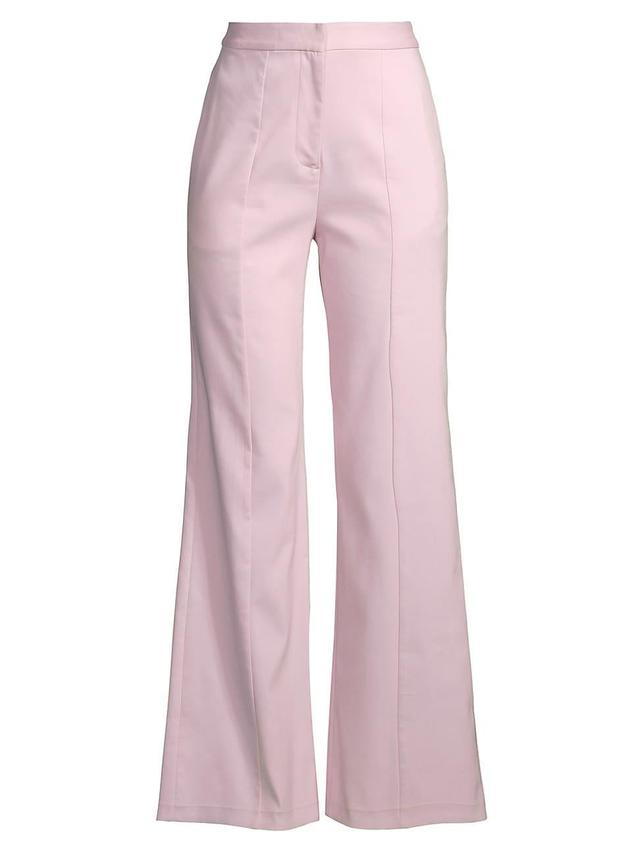 Womens Cotton Twill Flare Pants Product Image