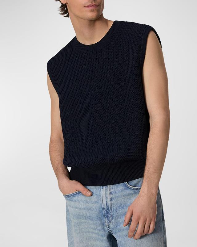 Mens Karson Cotton Sweater Vest Product Image