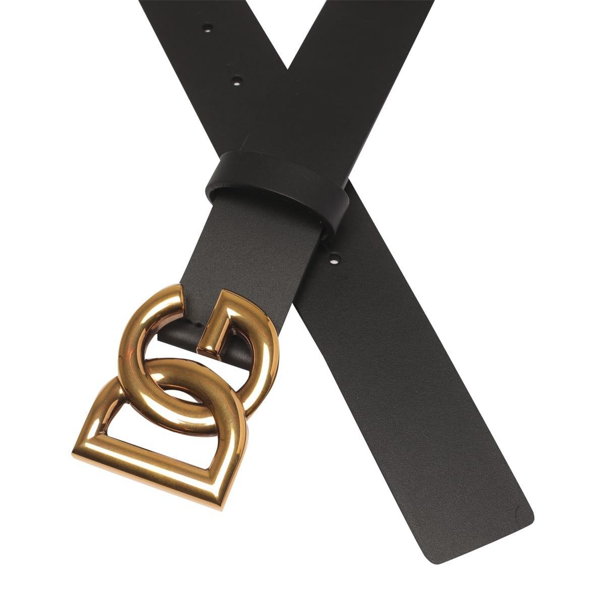 Logo Belt In Black Product Image