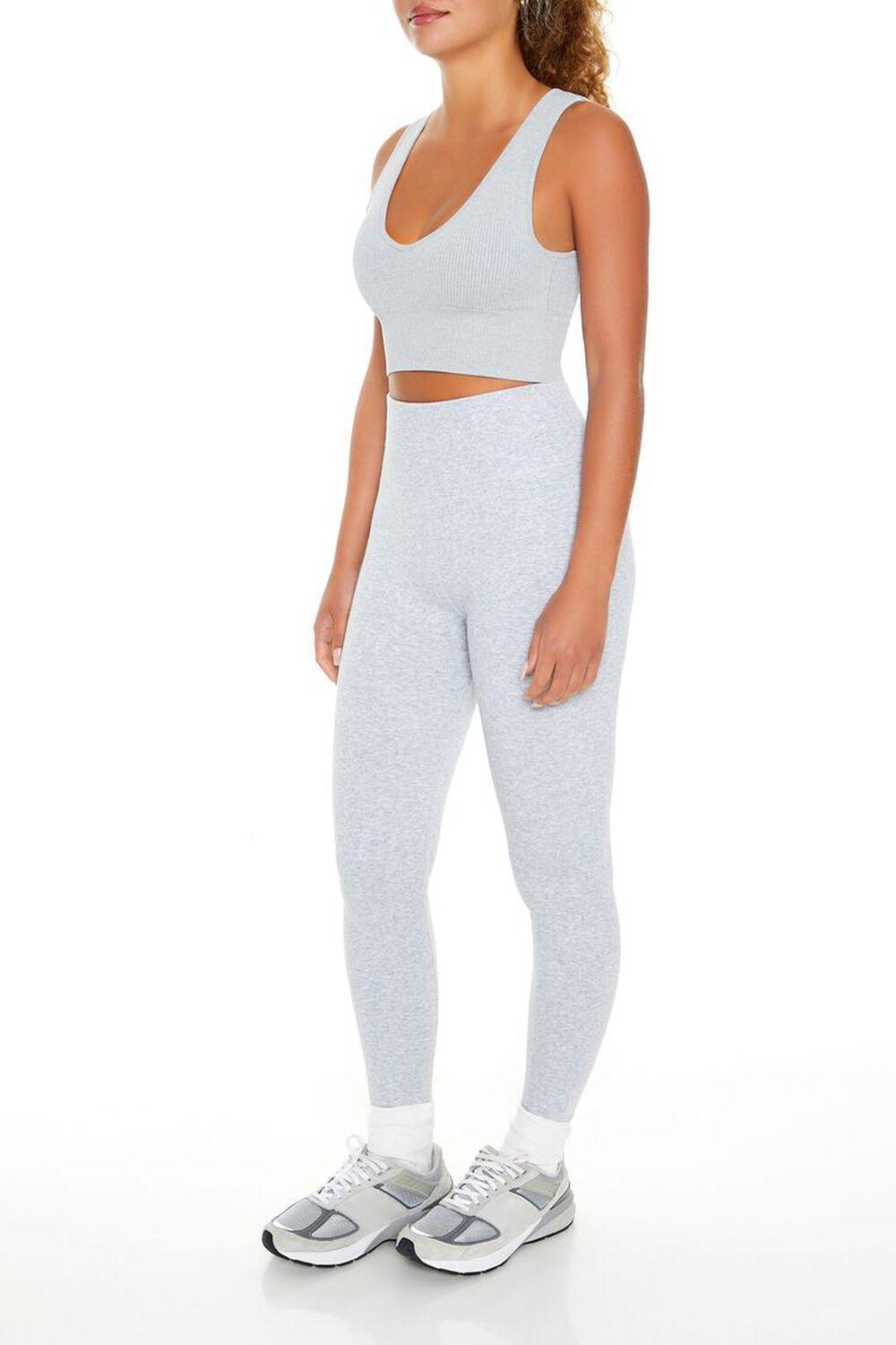 Active Seamless Heathered Leggings | Forever 21 Product Image