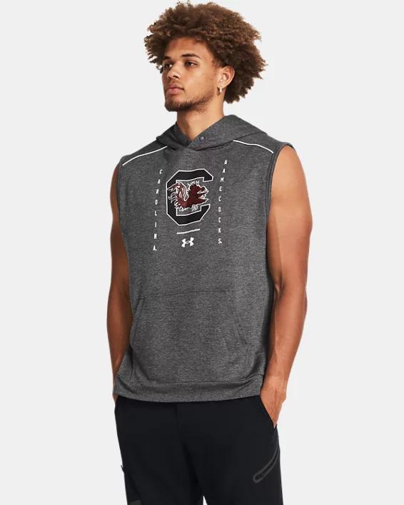 Mens UA Tech Terry Gameday Collegiate Sleeveless Hoodie Product Image