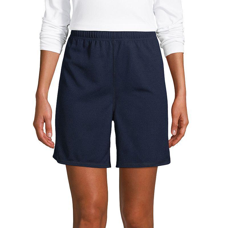 Womens Lands End Mesh Gym Shorts Product Image