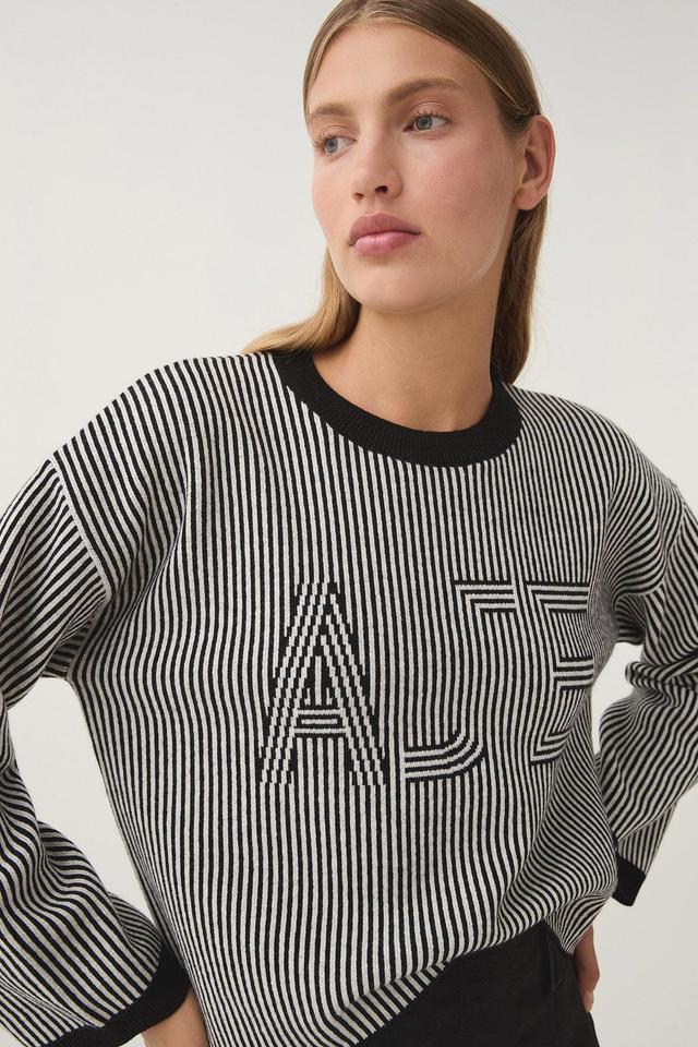 Sutton Stripe Logo Knit Product Image