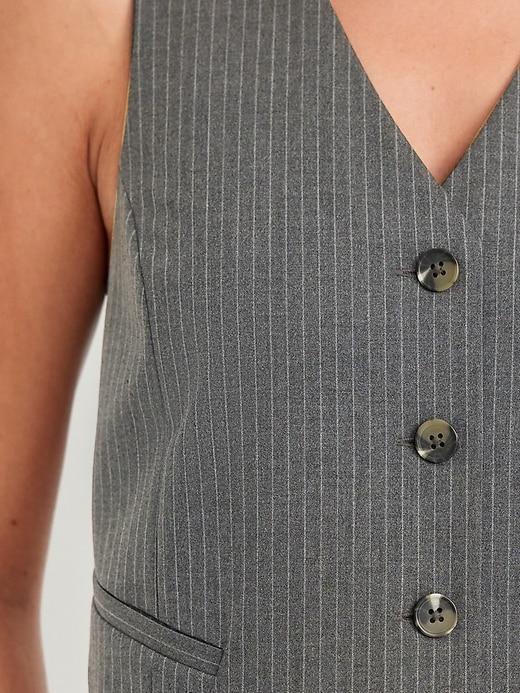 Relaxed Button-Down Vest Product Image