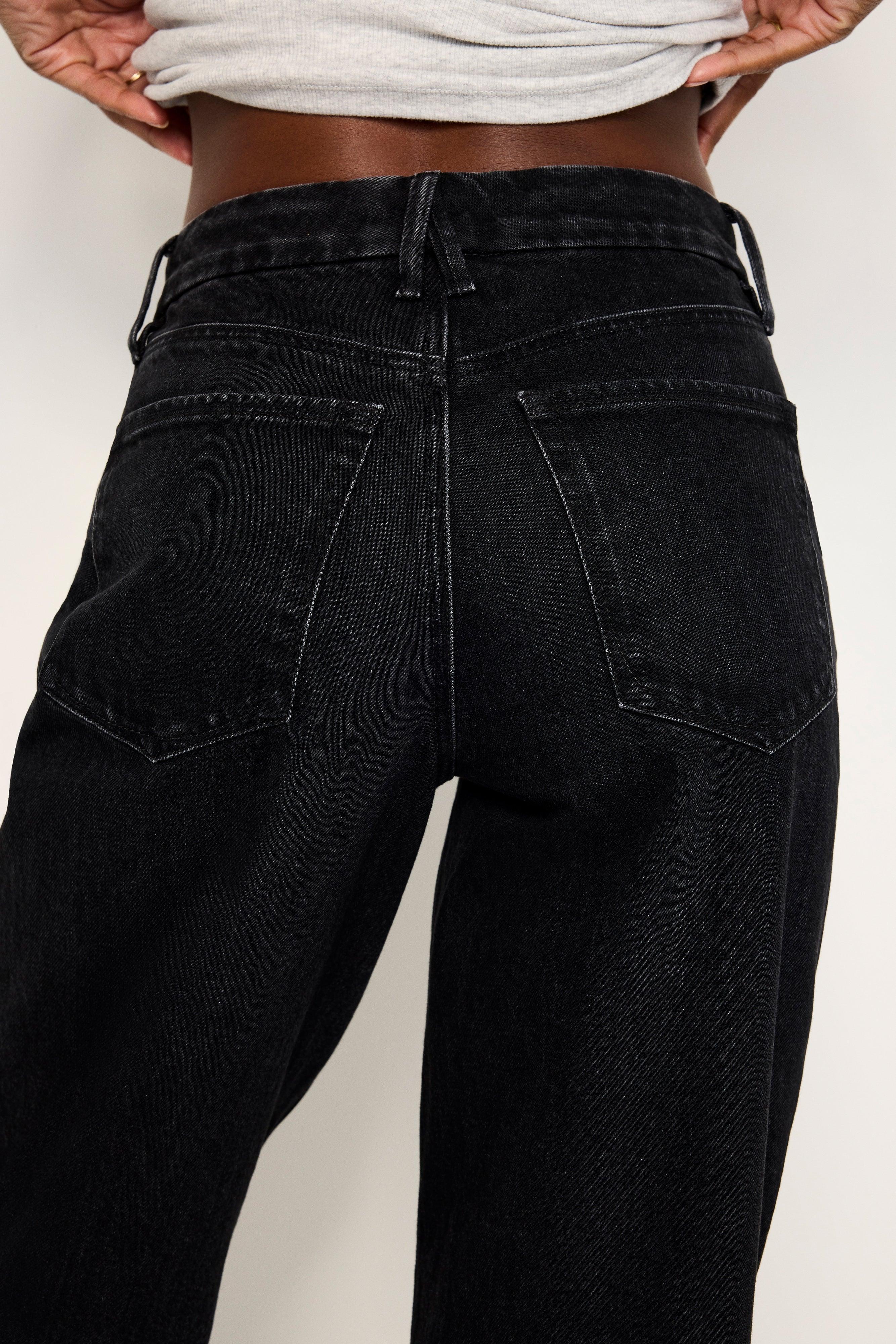 GOOD SKATE WIDE JEANS | BLACK347 Product Image