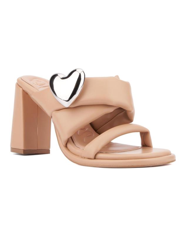 Olivia Miller Womens Lovey Dovey Heel Sandal Product Image