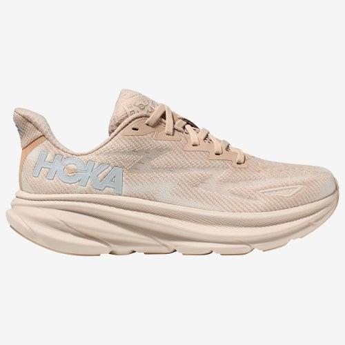 Hoka Mens HOKA Clifton 9 - Shoes Beige/Beige Product Image