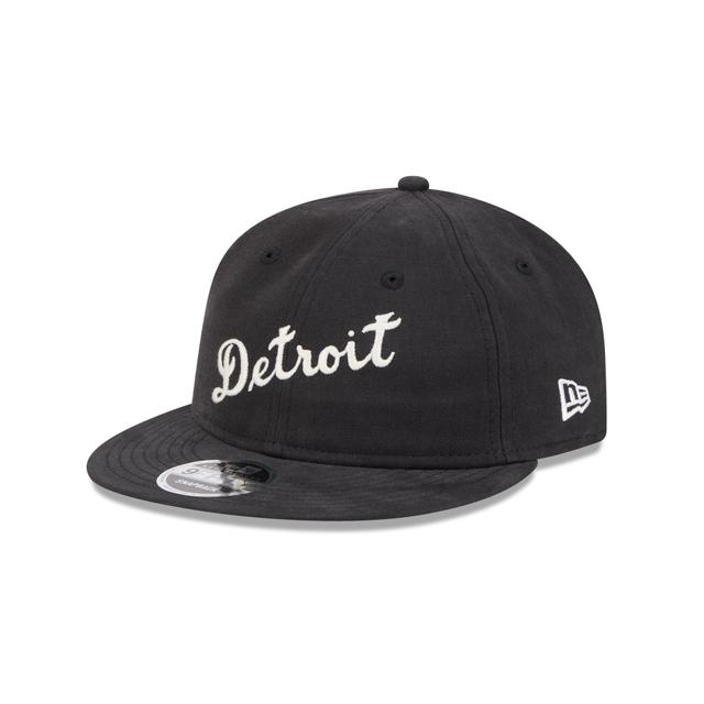 Detroit Tigers Vintage Retro Crown 9FIFTY Snapback Hat Male Product Image