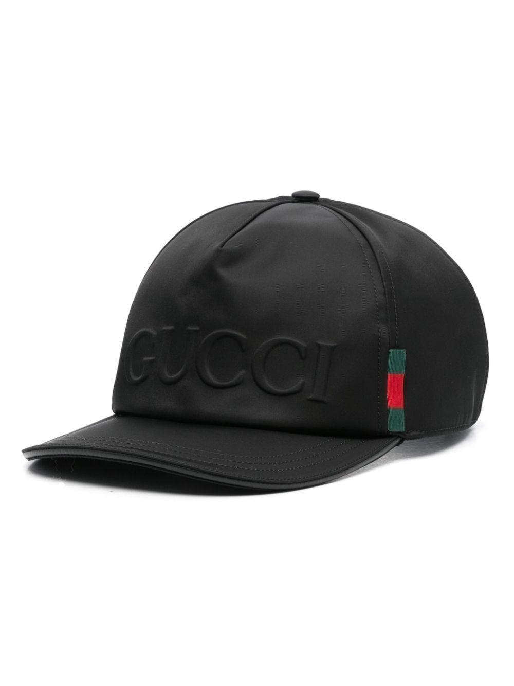 logo-embossed baseball cap Product Image