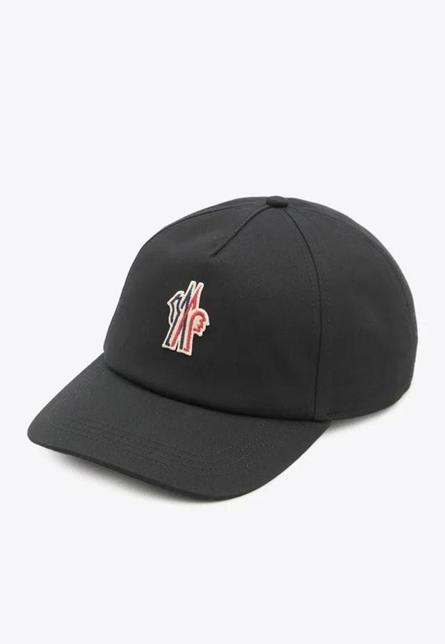 MONCLER Baseball Cap With Logo In Black Product Image