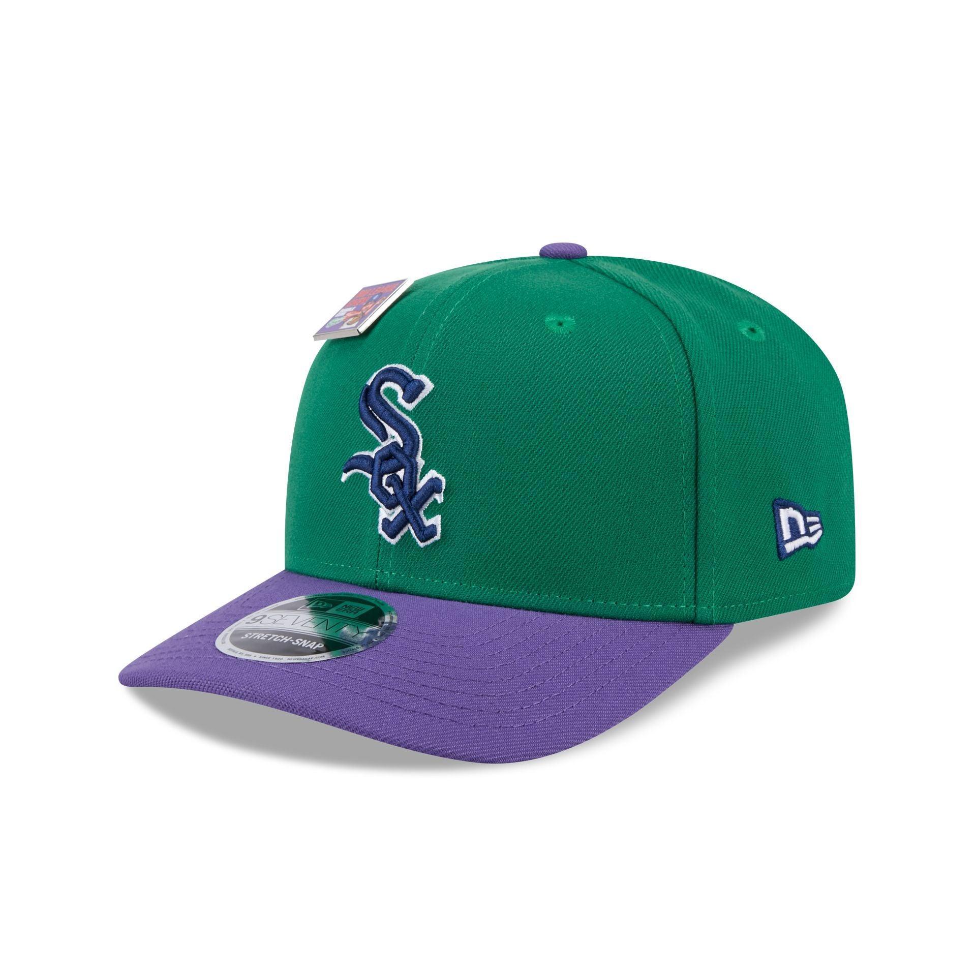 Big League Chew X Chicago White Sox Ground Ball Grape 9SEVENTY Stretch-Snap Hat Male Product Image