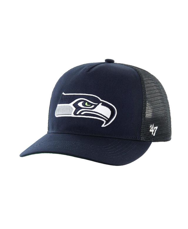 Mens 47 College Seattle Seahawks Mesh Hitch Trucker Adjustable Hat, Blue Product Image