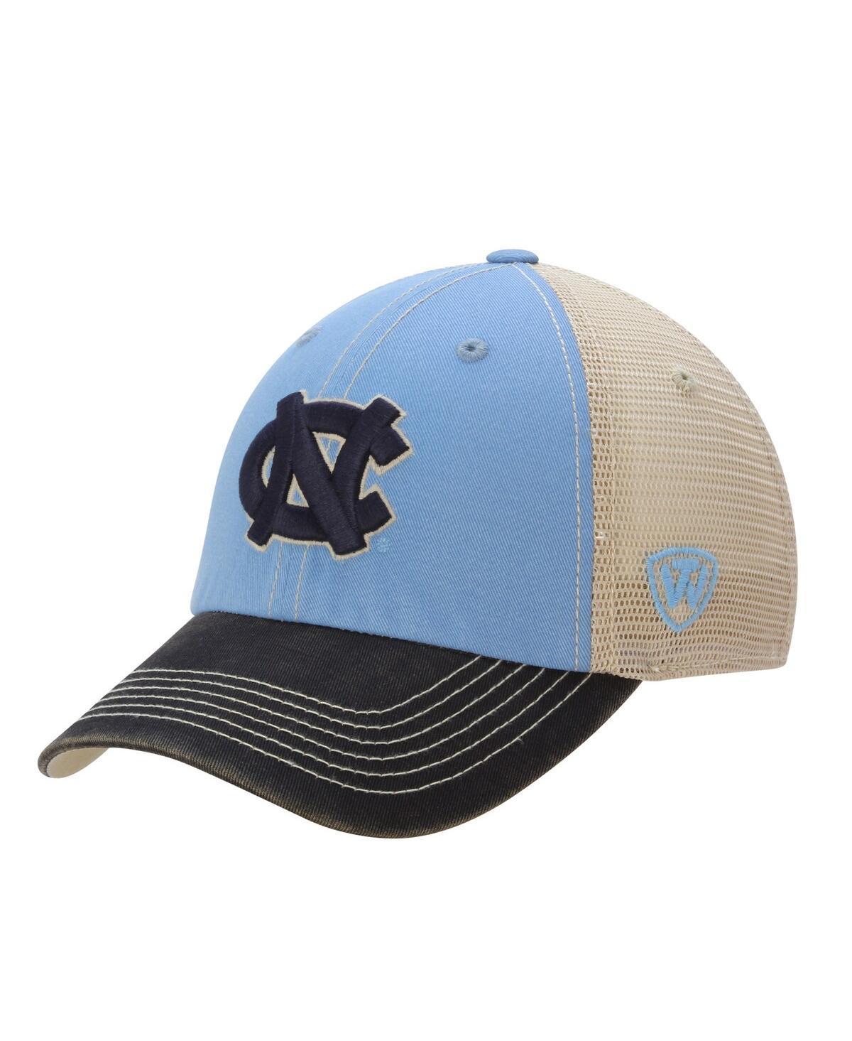 Mens North Carolina Tar Heels Top of the World Offroad Trucker Adjustable Hat Carolina Blue Product Image